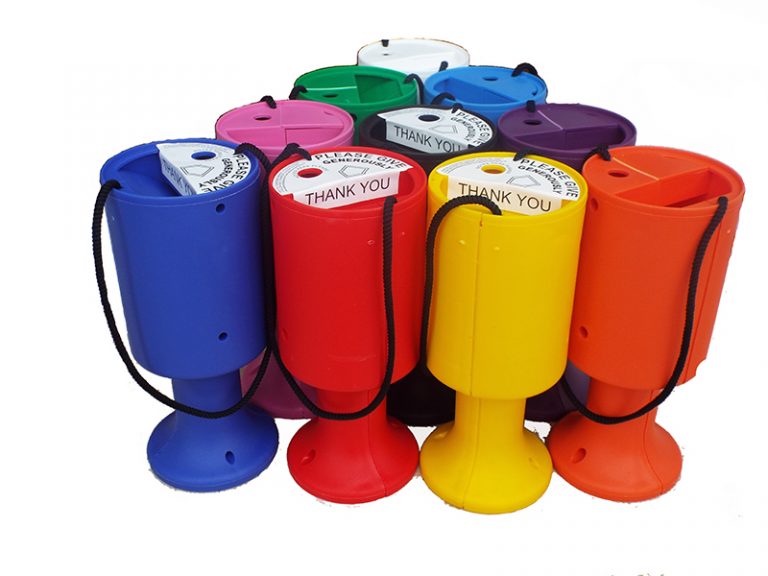 Hand Held Charity Collection Boxes Fundraising365
